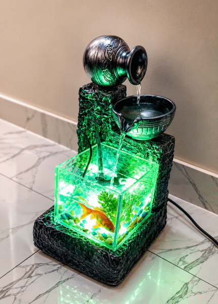 Water Fountain & Fish Tank