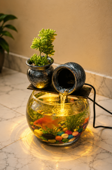 Water fountain & Fish Tank