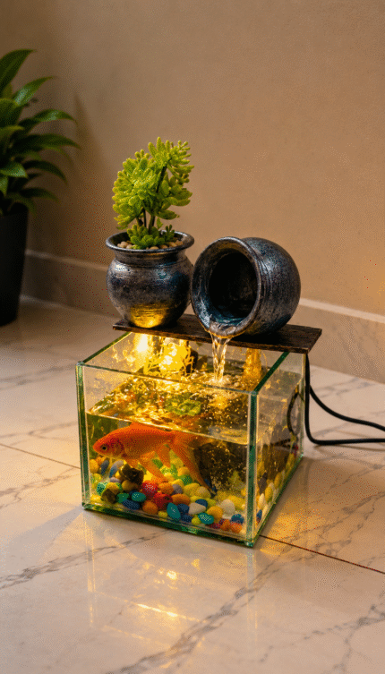 Water fountain + & Fish Tank